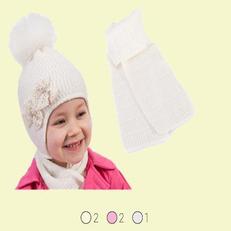 5-000093 Комплект (Шапка+шарф) детский